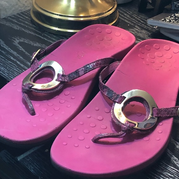 Vionic Women's Rest Karina Pink Gold Sandal Supportive Ladies US Size 10 - Picture 12 of 14